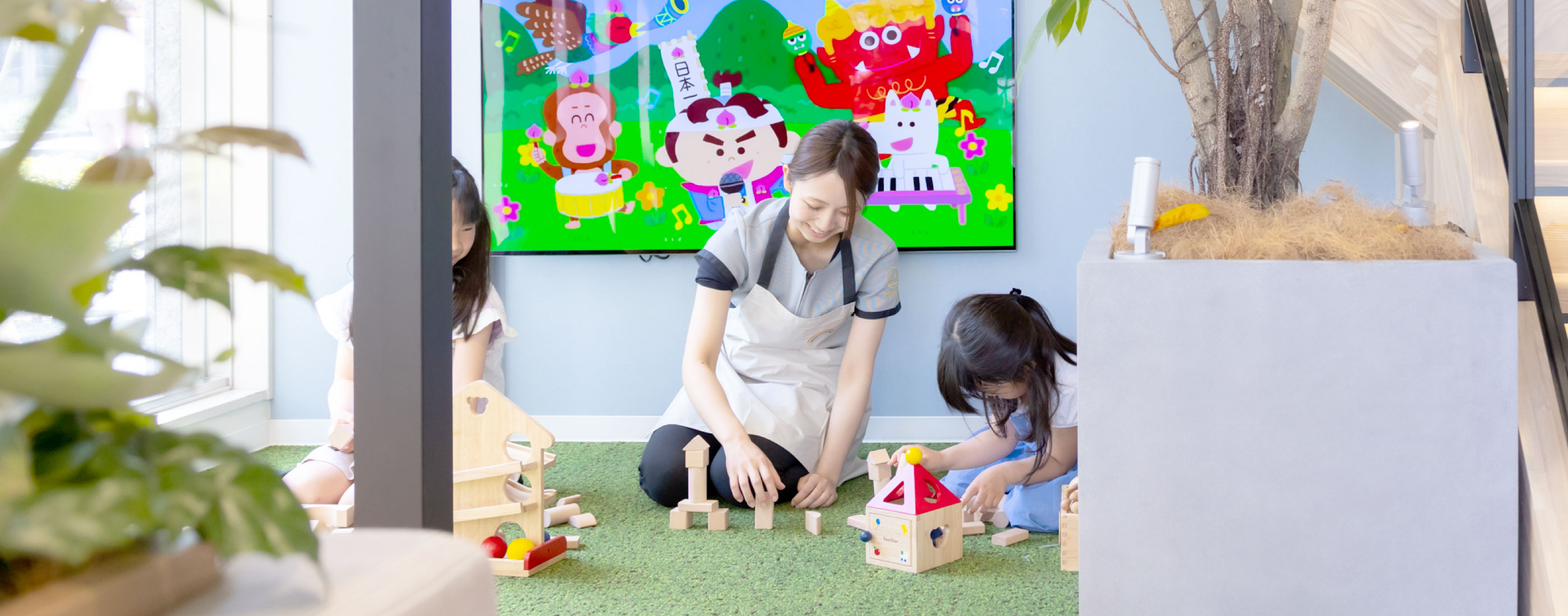 川西歯医者 ライフ歯科・矯正歯科・小児歯科 キッズルーム風景